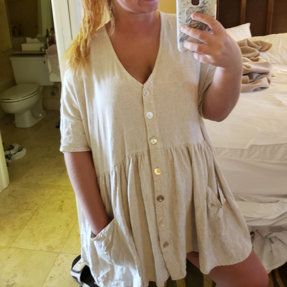 Linen dress